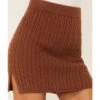 Callahan Women's Cable Knit Genny Mini Skirt