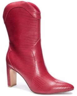 Chinese Laundry Women's Everley Chameleon Western Boots - Pointed Toe