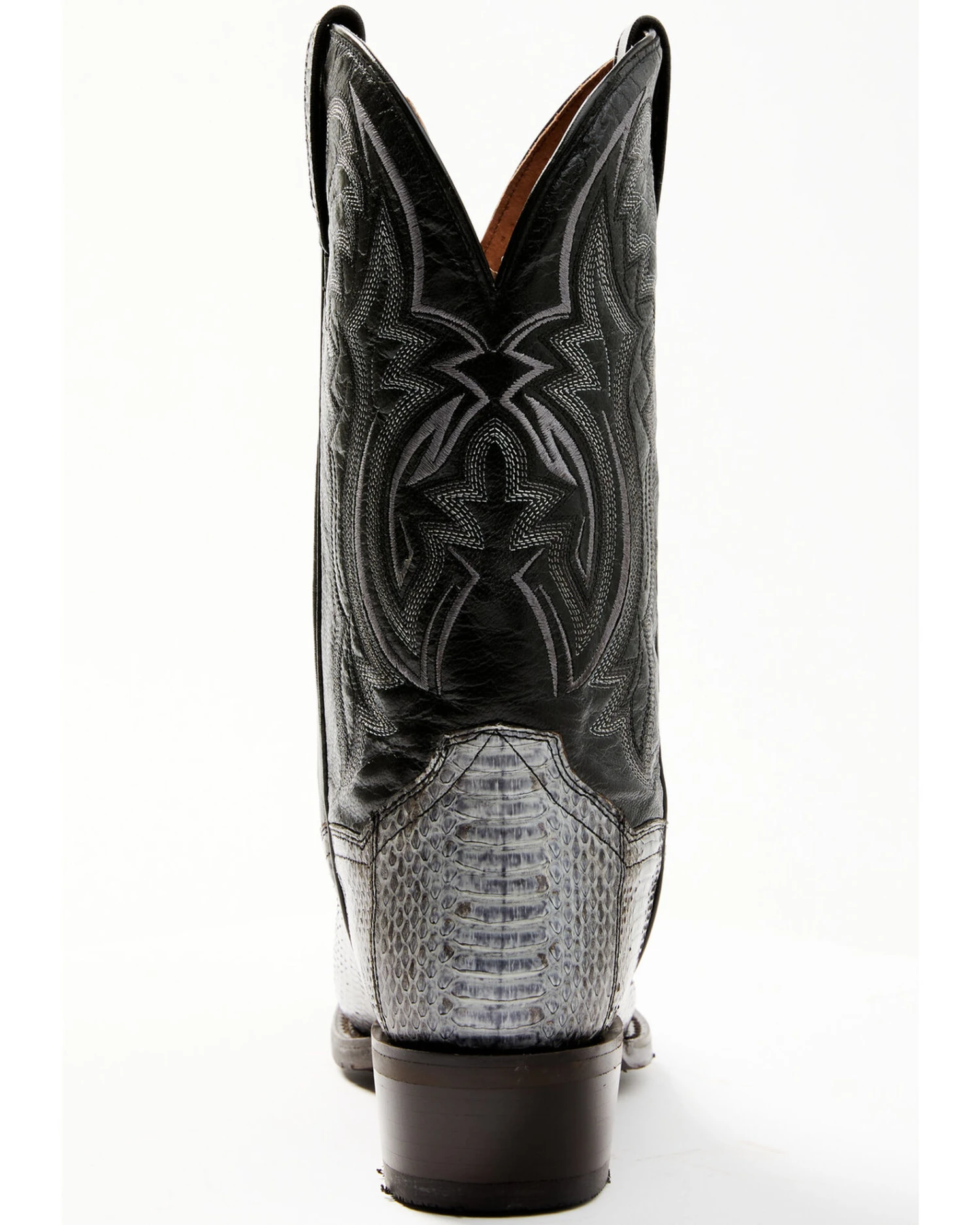 Dan Post Men's Exotic Water Snake Western Boot - Square Toe