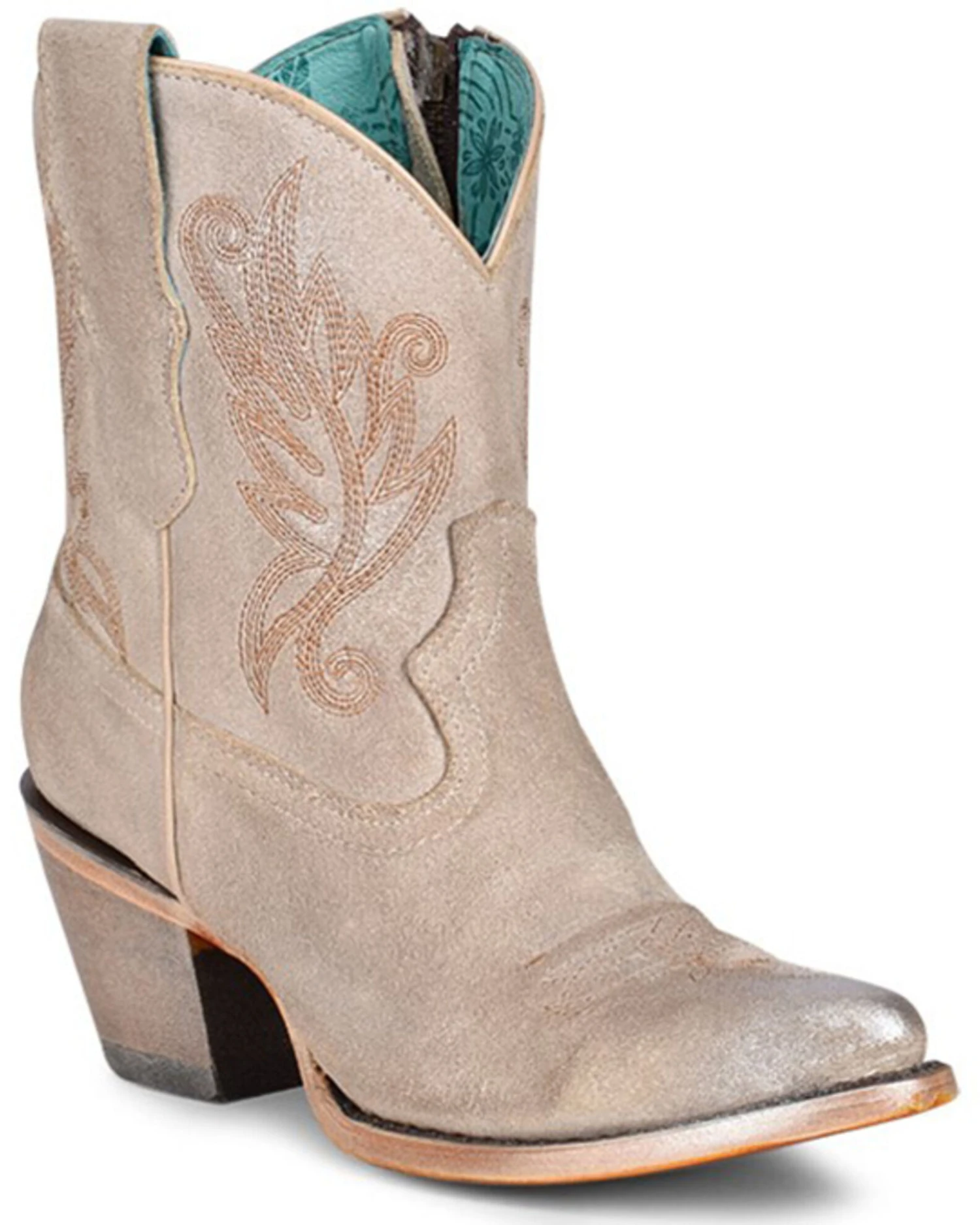 Corral Women's Embroidered Western Fashion Booties - Pointed Toe - Image 2