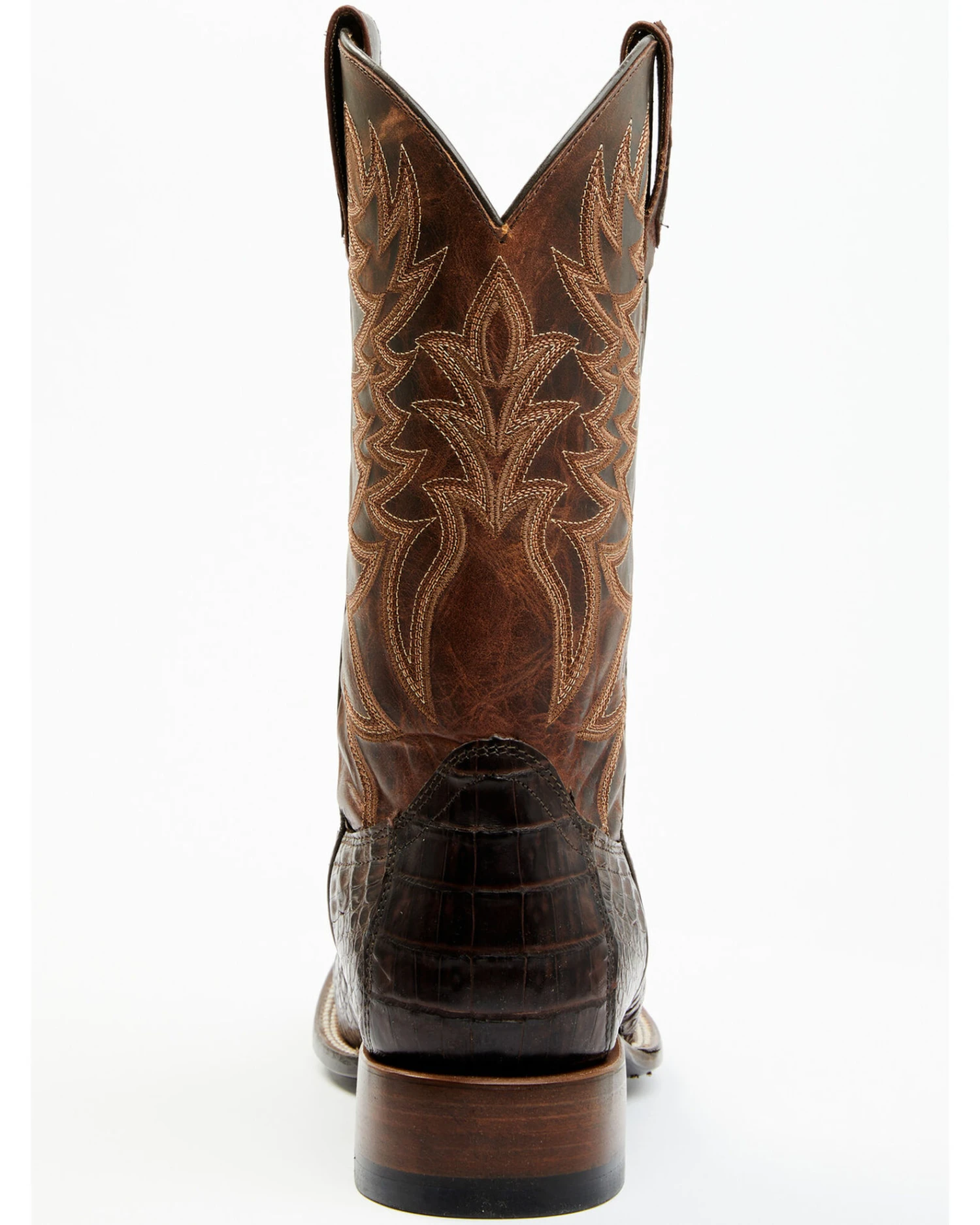 Cody James Men's Exotic Caiman Belly Western Boots - Broad Square Toe - Image 2