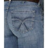 Ariat Women's R.E.A.L. Light Wash Mid Rise Allessandra Bootcut Jeans