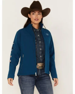 Ariat Women's Southwestern Logo New Team Softshell Jacket