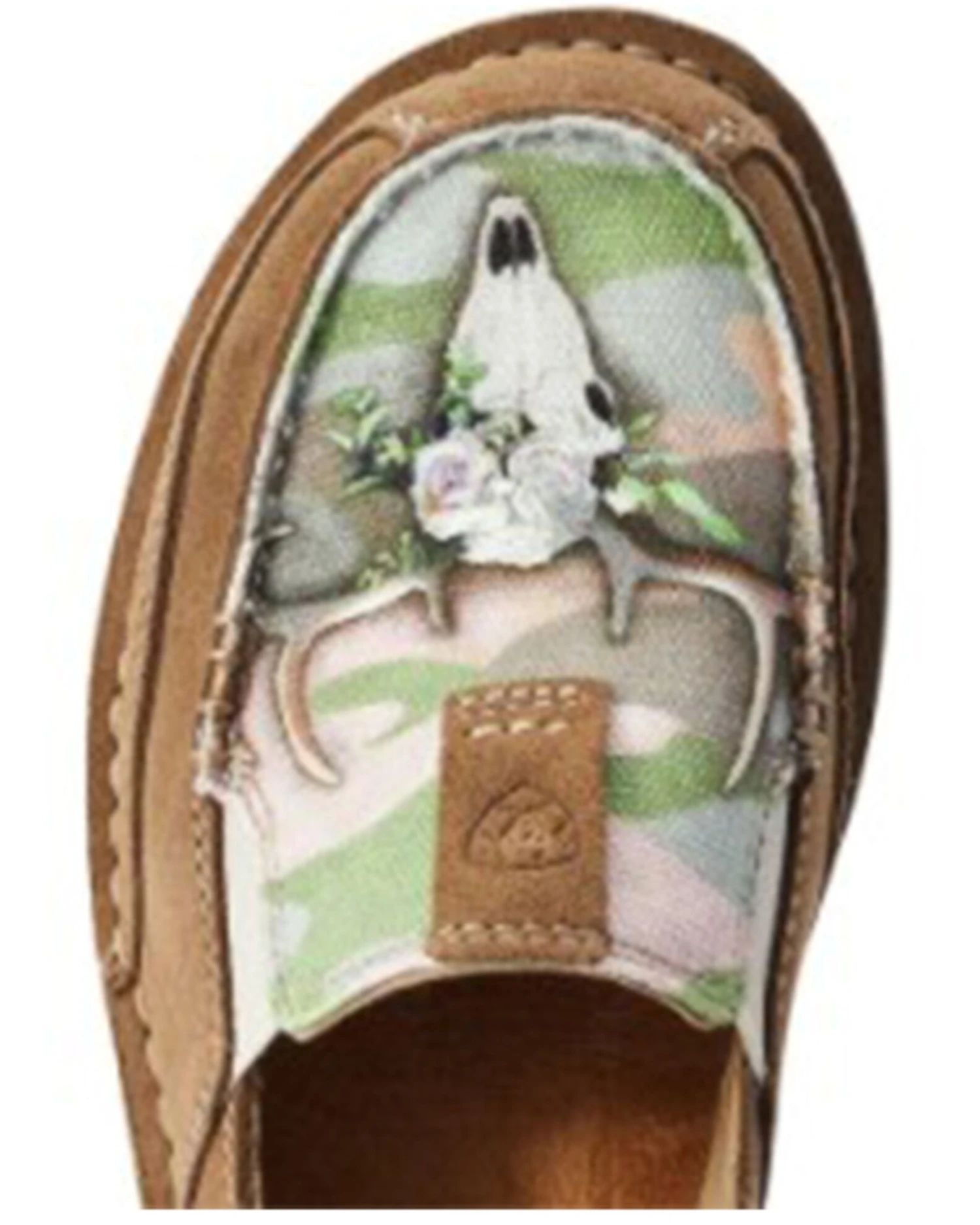 Ariat Women's Doe Camo Print Slip-On Casual Cruiser - Moc Toe - Image 2