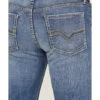 Moonshine Spirit Men's Good Times Wash Stretch Slim Bootcut Jeans