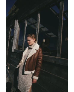 Idyllwind Women's Faux Leather & Shearling Jacket