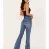 Idyllwind Women's Edge Hill Medium Wash High Rise Outlaw Flare Jeans
