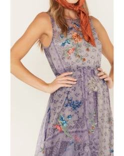 Johnny Was Women's Silvana Mesh Dress