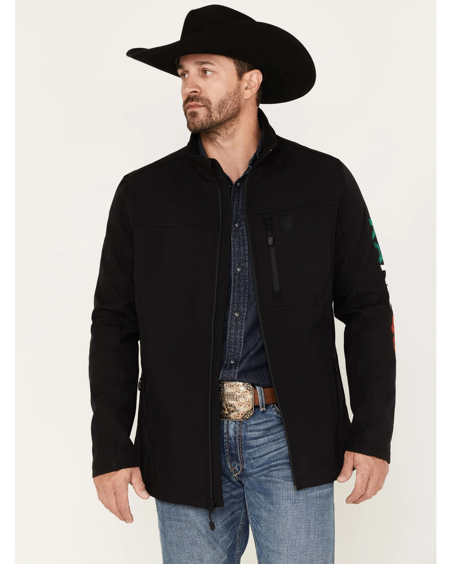 RANK 45 Men's Mexico Seal Softshell Jacket - Image 3