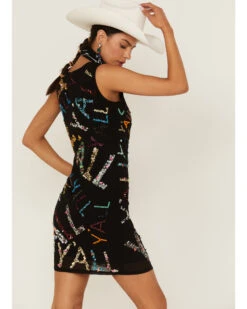 Any Old Iron Women's Y'all Short Embellished Dress