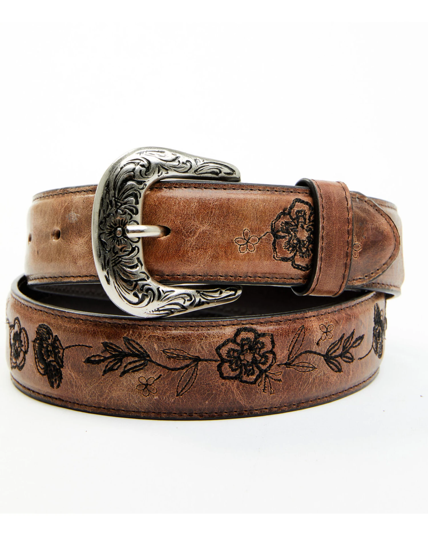 Shyanne Women's Wildflower Western Belt - Image 2
