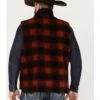 Pendleton Men's Ridgeline Buffalo Checker Fleece Vest