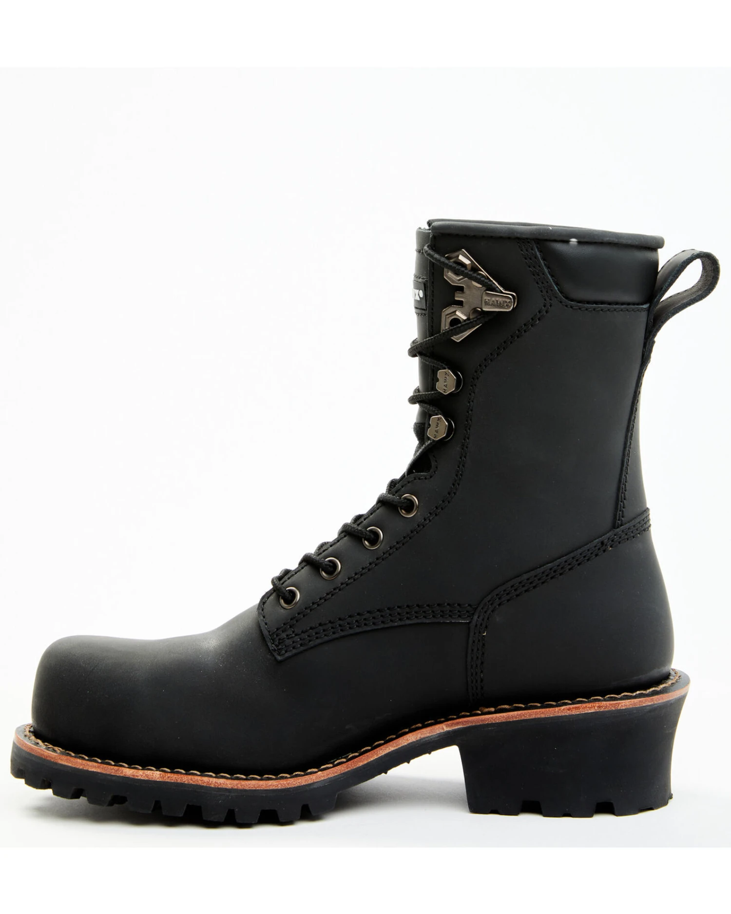 Hawx Men's 8" Logger Work Boots - Composite Toe - Image 6
