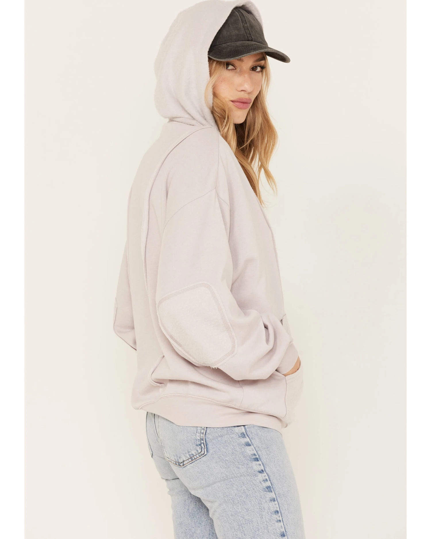 Cleo + Wolf Women's Seamed Zip Hoodie - Image 4