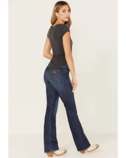 Wrangler Retro Women's Medium Wash High Rise Pull On Norah Bootcut Jeans