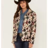 Powder River Outfitters Women's Floral Southwestern Print Softshell Jacket