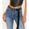 Wonderwest Women's Concho Tassel Tie Waist Belt