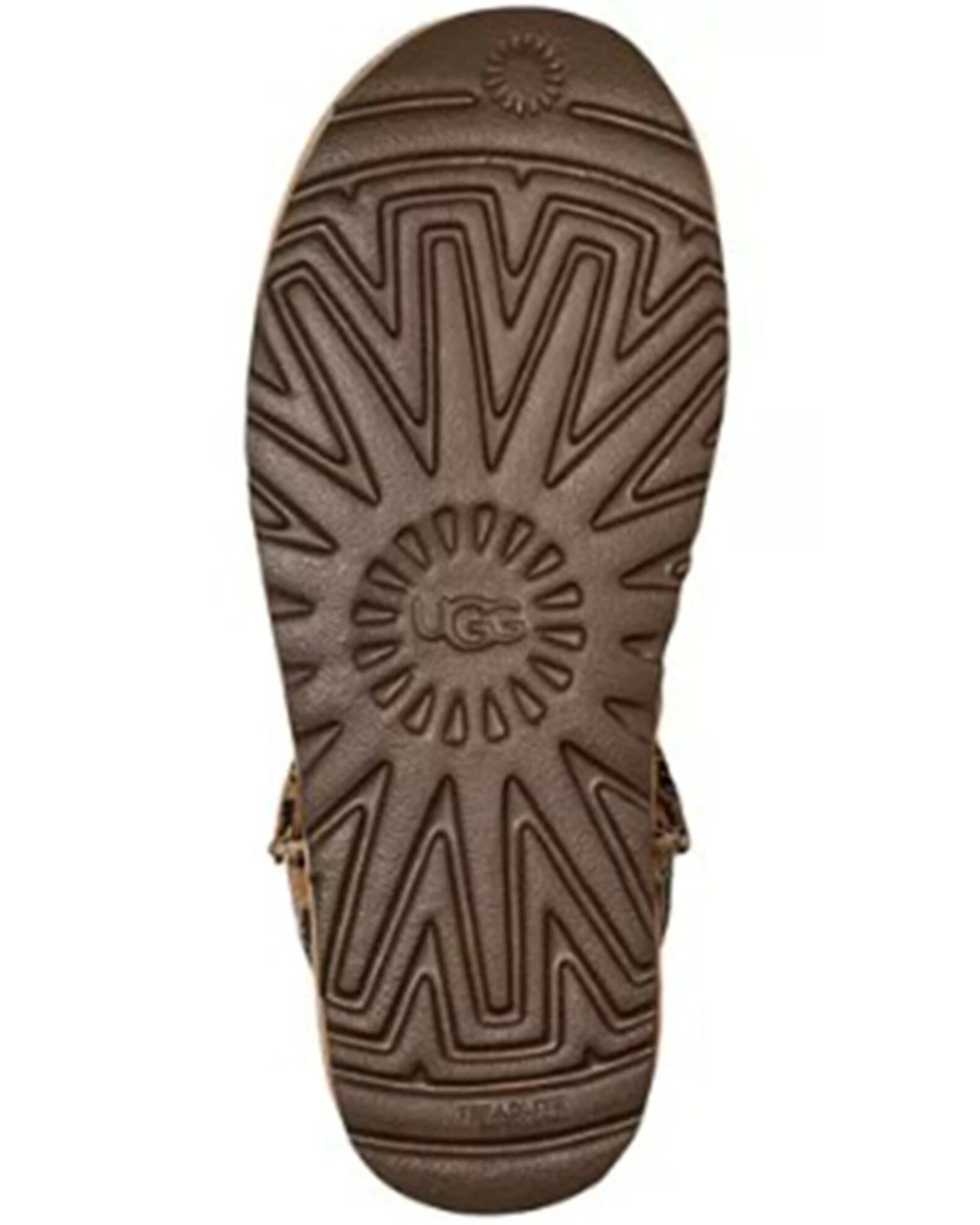 UGG Women's Leopard Print Classic Ultra Mini Spotty Boots - Round Toe - Image 2