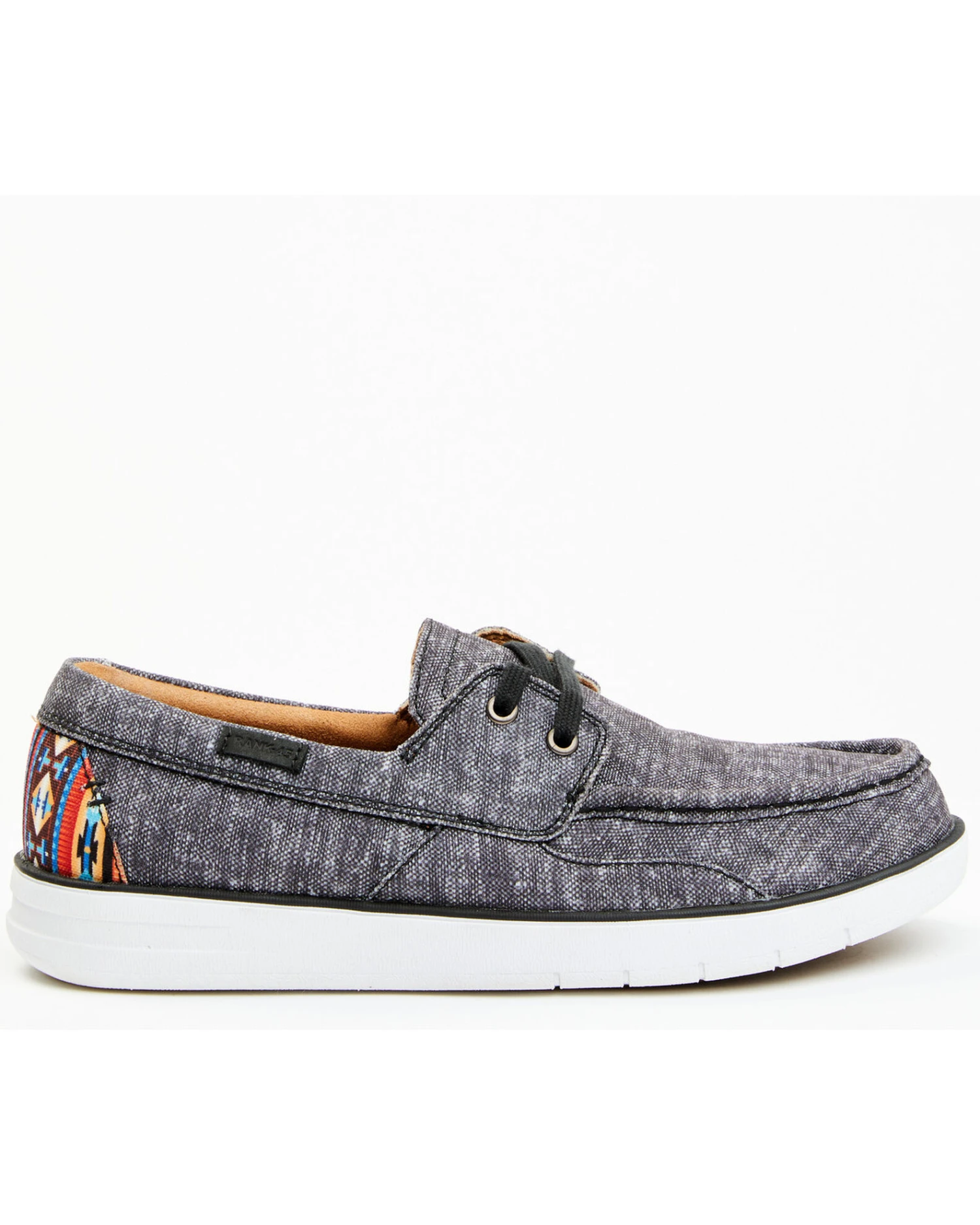 RANK 45 Men's Sanford Western Casual Shoes - Moc Toe - Image 4