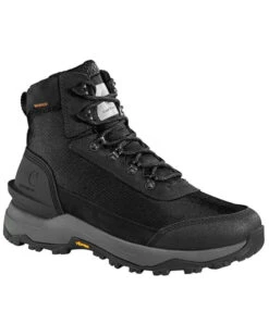 Carhartt Men's Outdoor Black 6" Lace-Up Hiker Work Boot