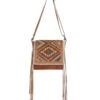 Myra Bag Women's Boho Chic Style Hair-On Hide Bag