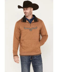 Kimes Ranch Men's Filmore 1/4 Zip Logo Pullover Sweatshirt