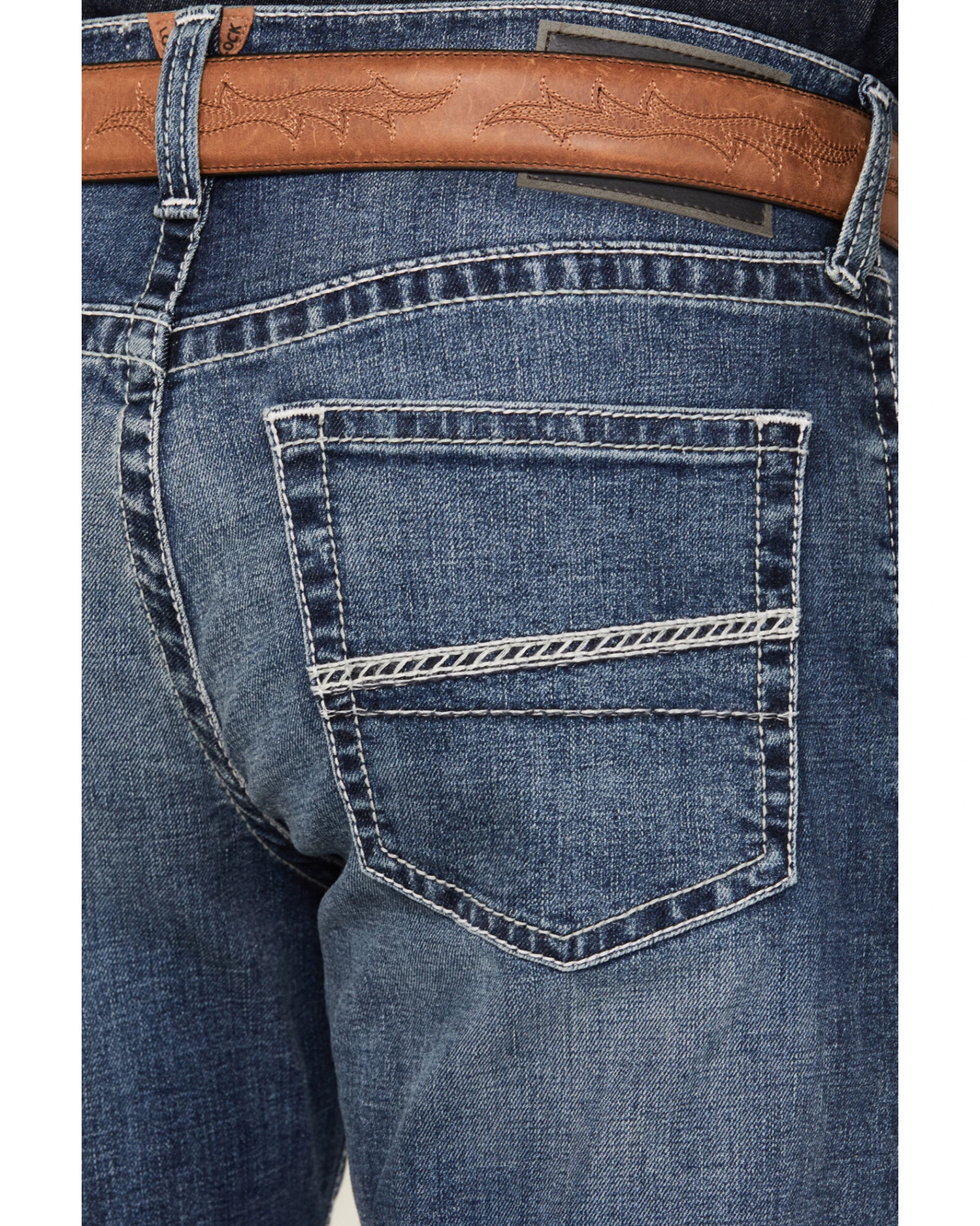 Ariat Men's M4 Relaxed Hugo Boot Cut Stretch Denim Jeans - Image 4