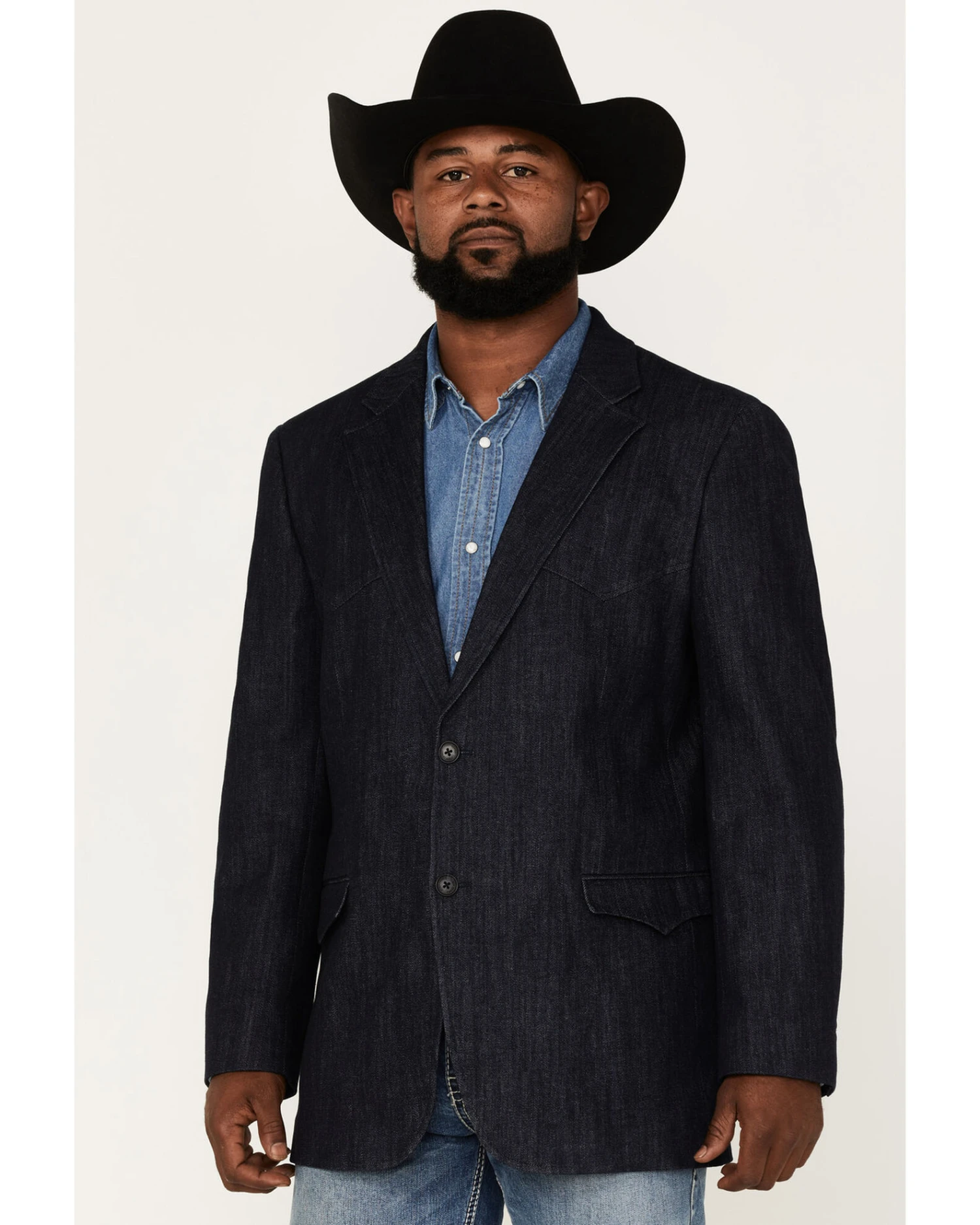 Cody James Men's Kentucky Denim Blazer - Image 3