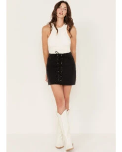 Sadie & Sage Women's Denim Mini Skirt