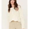 Free People Women's Cutting Edge Cable Knit Sweater