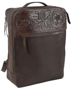 STS Ranchwear By Carroll Women's Westward Floral Tooled Backpack