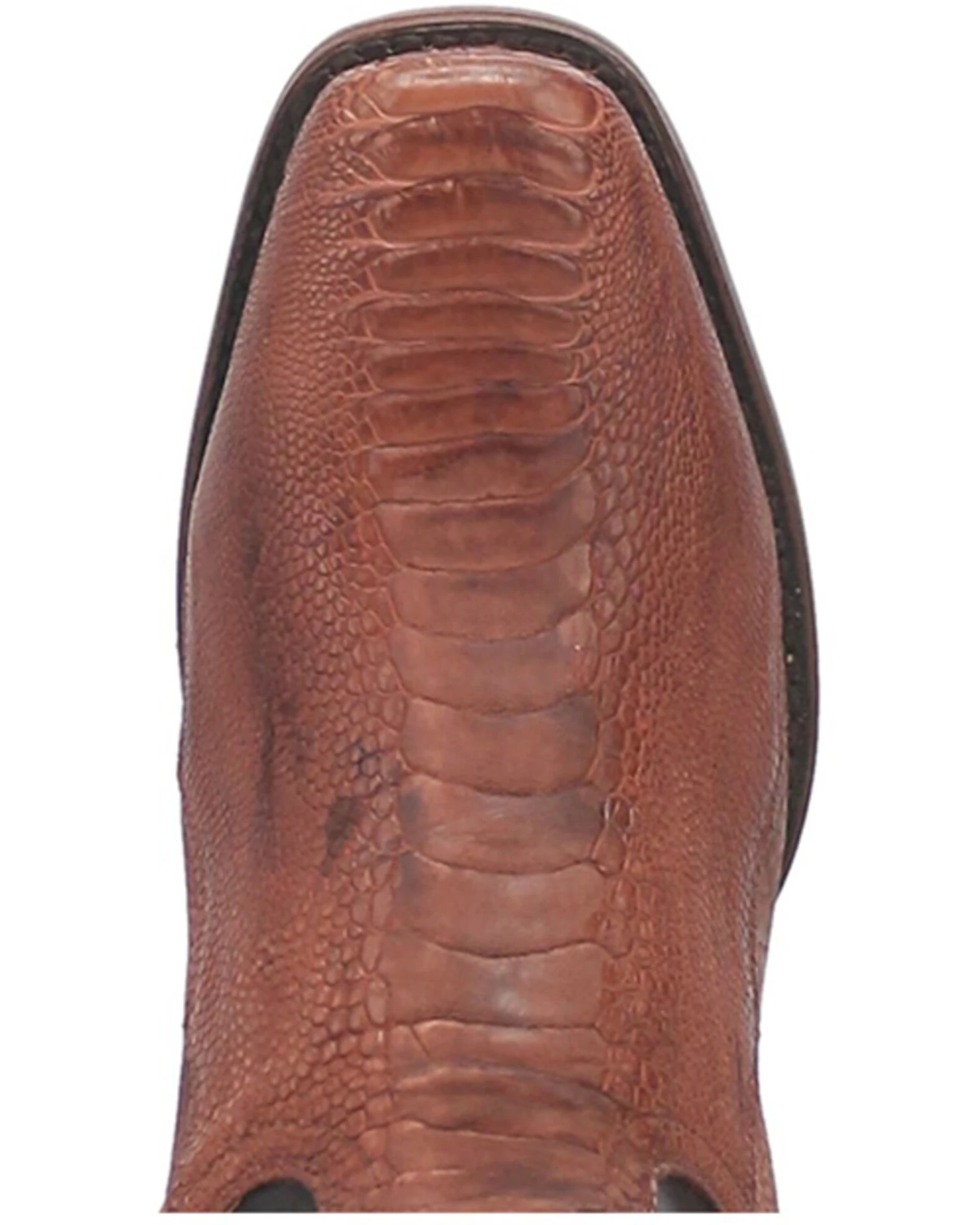 Dan Post Men's Sprinter Ostrich Leg Exotic Western Boots - Square Toe - Image 3