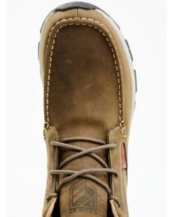 RANK 45 Men's Hi Top Casual Shoe - Moc Toe