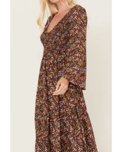 Molly Bracken Women's Hillary Floral Print Maxi Dress