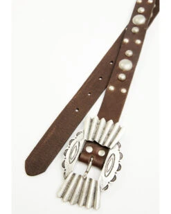 Tasha Polizzi Women's Alamo Studded Buckle Belt