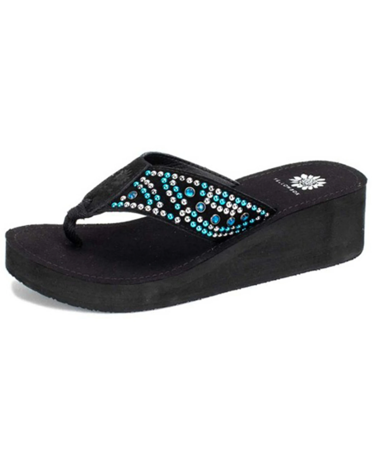 Yellow Box Women's Trixy Flip-Flip Wedge Sandal