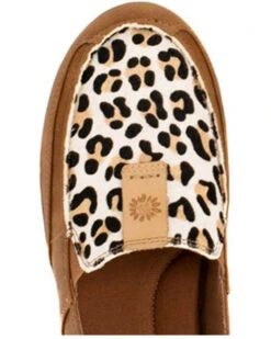 Yellow Box Women's Olevia Cow Print Slip-On Shoe
