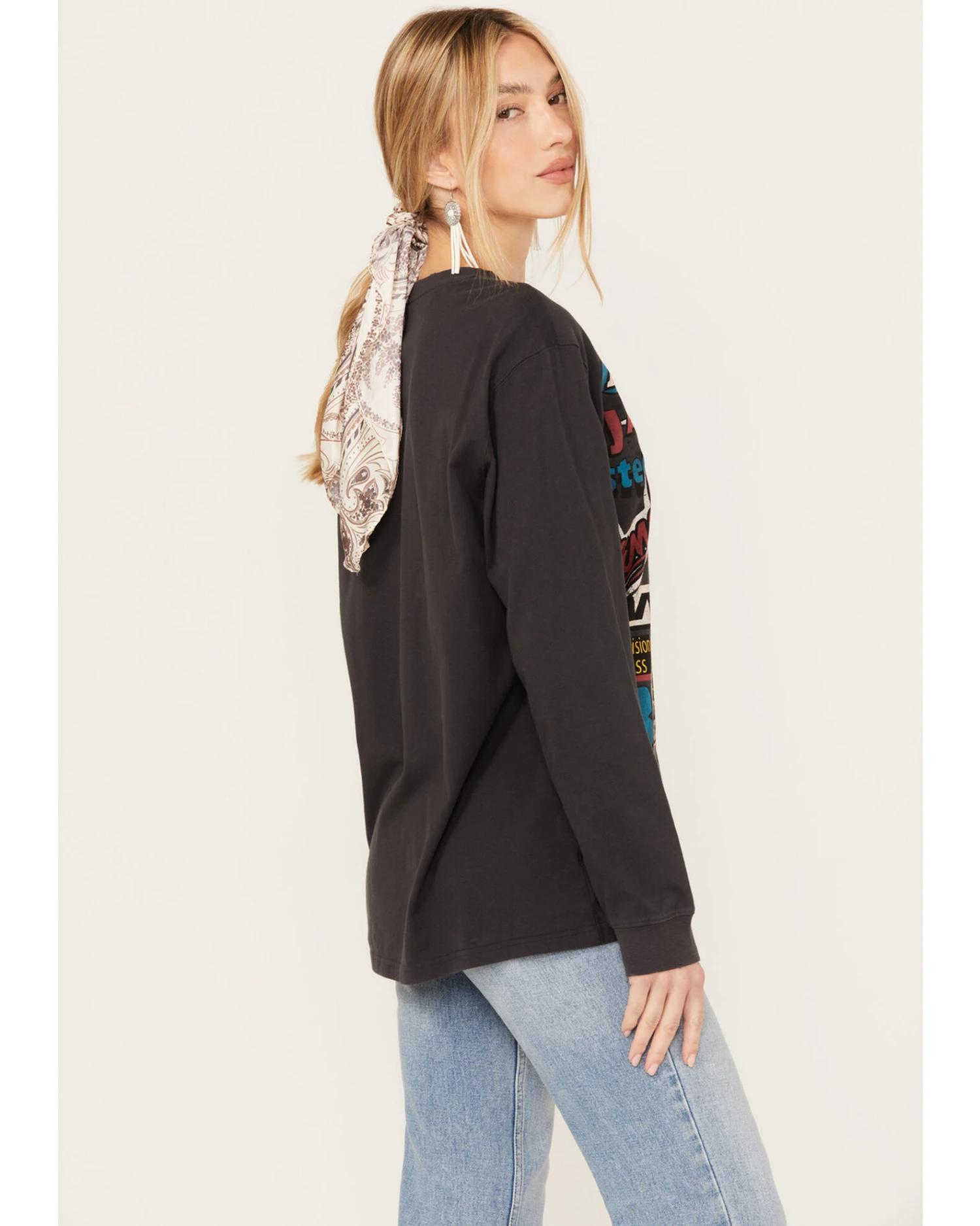 Wrangler X Fender Women's Collage Graphic Sweatshirt - Image 3