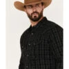 Blue Ranchwear Men's Twill Long Sleeve Snap Shirt