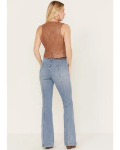 Shyanne Women's Medium Wash Trouser Flare Jeans