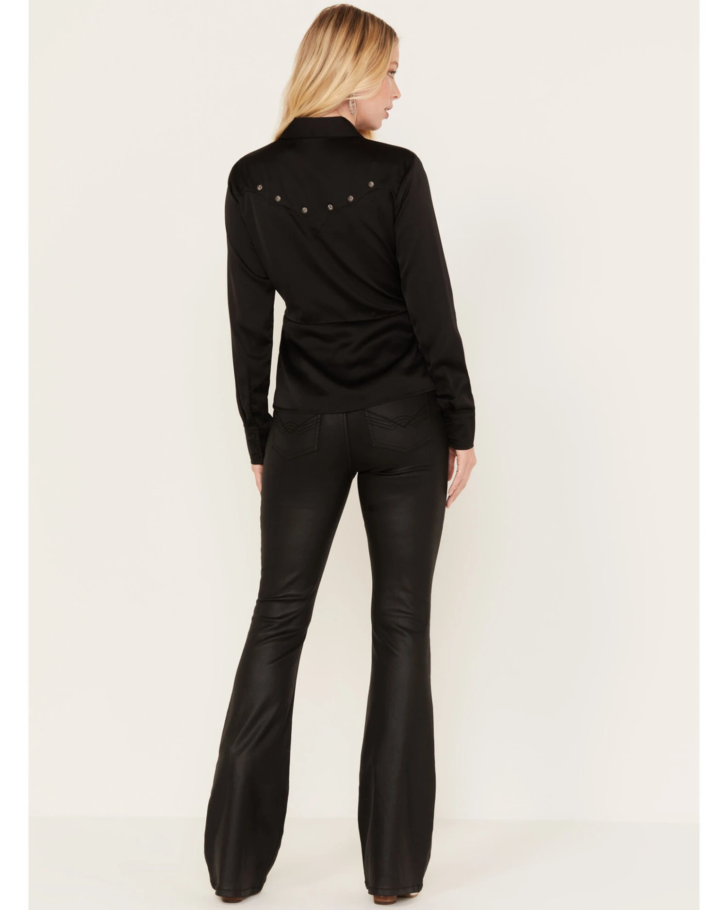 Idyllwind Women's Coated High Rise Bootcut Jeans