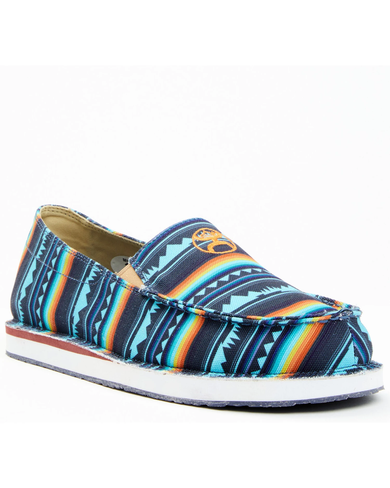 Twisted X Men's Hooey Slip-On Geo Serape Casual Shoes - Moc Toe - Image 3