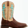 Dan Post Men's Exotic Shark Western Boots - Broad Square Toe