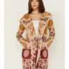 Johnny Was Women's Floral Embroidered Selene Duster