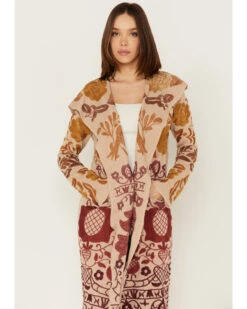 Johnny Was Women's Floral Embroidered Selene Duster