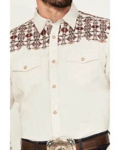 Moonshine Spirit Men's Instinct Long Sleeve Western Snap Shirt