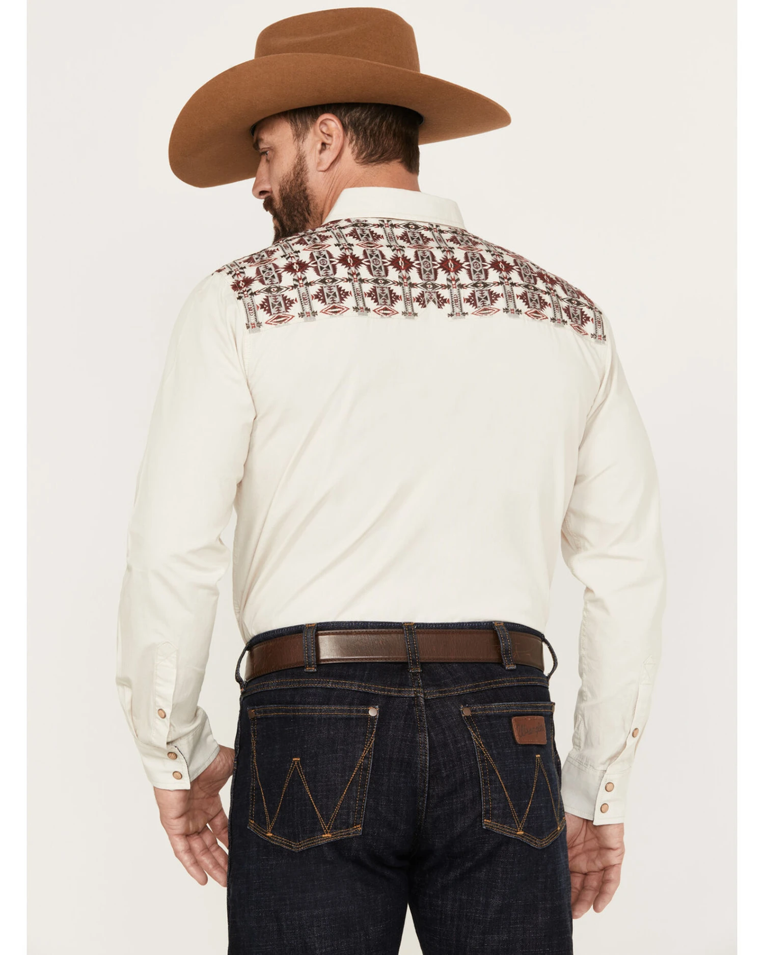Moonshine Spirit Men's Instinct Long Sleeve Western Snap Shirt - Image 3