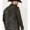 Moonshine Spirit Men's Leather Moto Jacket