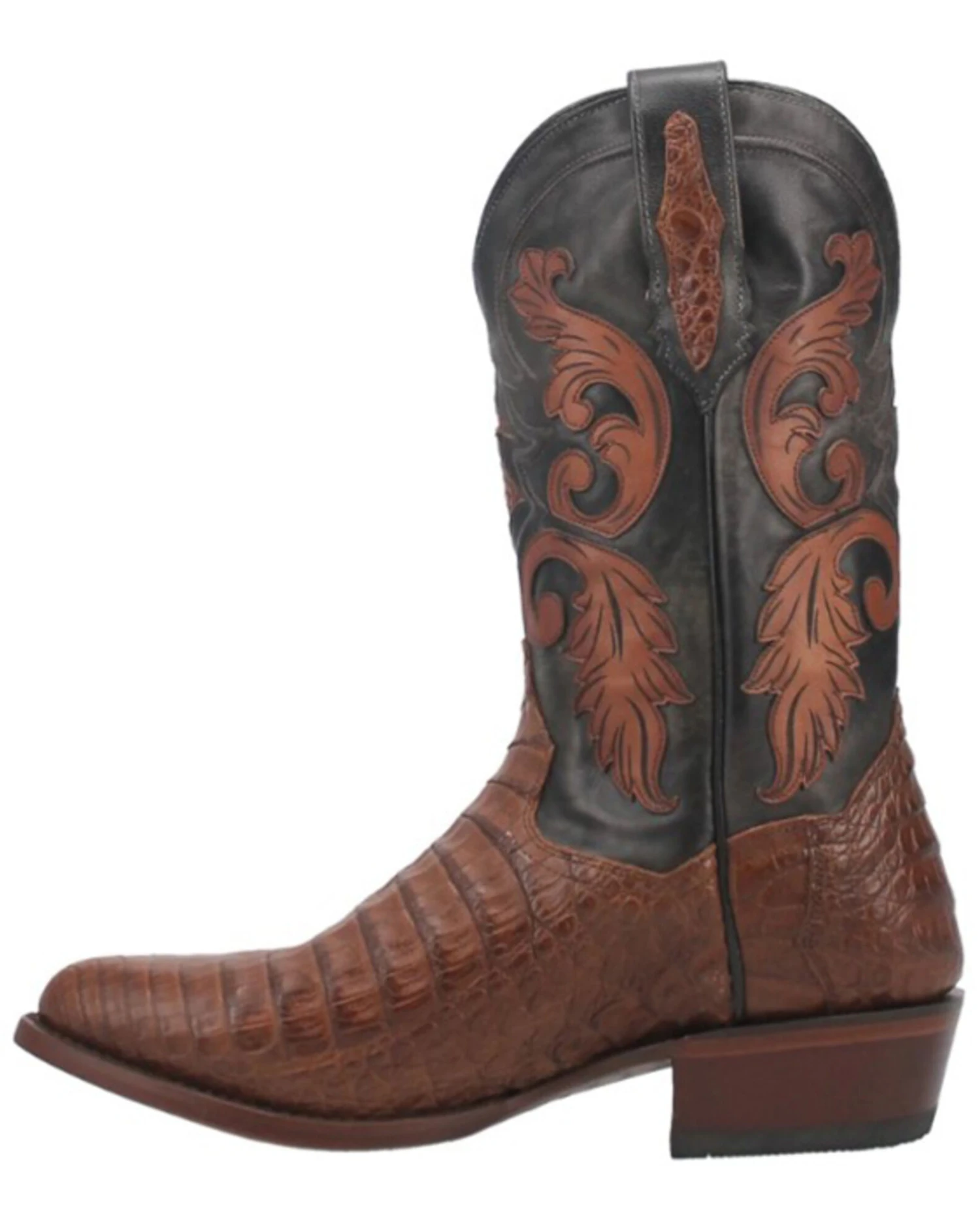 Dan Post Men's Socrates Caiman Exotic Western Boots - Medium Toe - Image 7