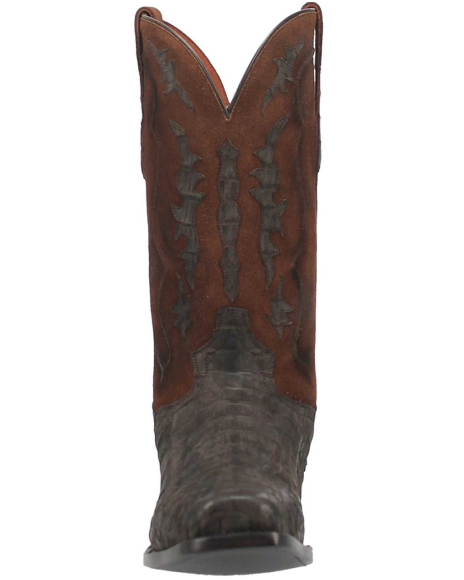 Dan Post Men's Socrates Exotic Caiman Tall Western Boots - Square Toe - Image 7